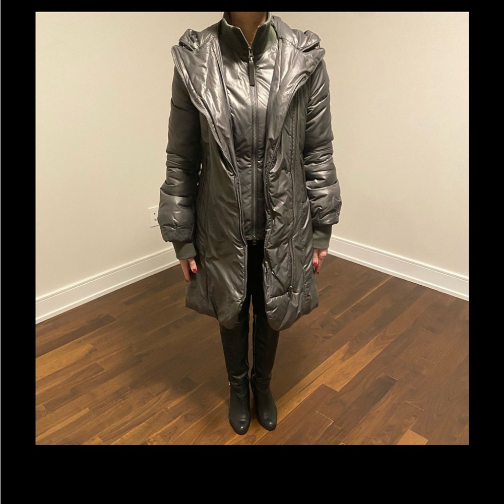 Women's Gray Mackage Puffer Coat